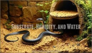 substrate, humidity, and water