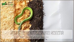 substrate options for snakes