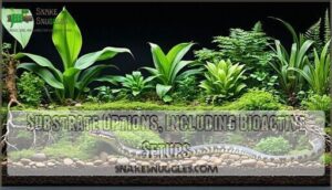substrate options, including bioactive setups