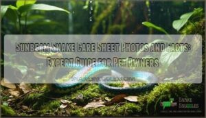 sunbeam snake care sheet photos and facts
