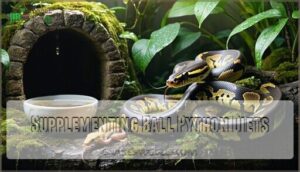supplementing ball python diets