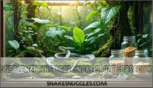 supplementing your snake's diet correctly