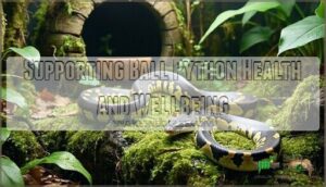 supporting ball python health and wellbeing