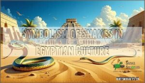 symbolism of snakes in egyptian culture