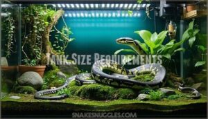 tank size requirements