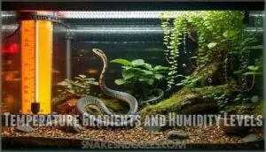 temperature gradients and humidity levels temperature gradients and humidity levels
