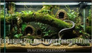 terrarium size and layout considerations