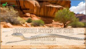 terrestrial snakes and their adaptations