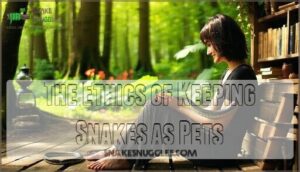 the ethics of keeping snakes as pets
