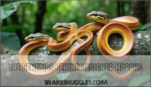 the genetics behind designer morphs