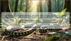 the most venomous snake in the u s with bite facts and pictures