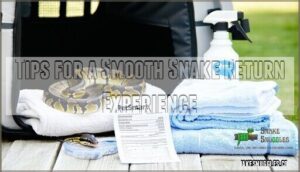 tips for a smooth snake return experience