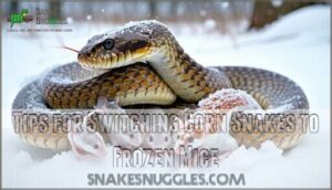 tips for switching corn snakes to frozen mice