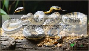 top 8 small snakes to keep as pets