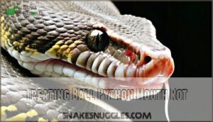 treating ball python mouth rot