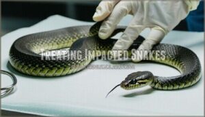 treating impacted snakes