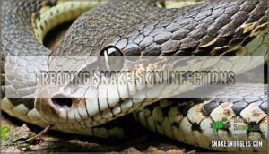 treating snake skin infections