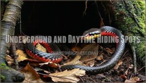 underground and daytime hiding spots