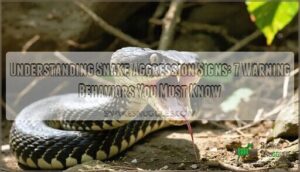 understanding snake aggression signs