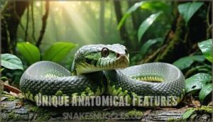 unique anatomical features