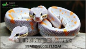 unique coloration patterns