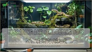 upgrading and renovating your snake enclosure