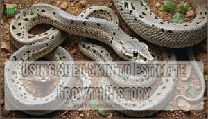 using shed skin to estimate growth history
