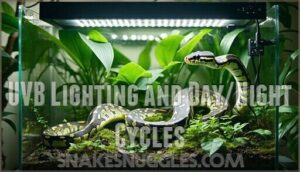 uvb lighting and day/night cycles