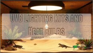 uvb lighting kits and heat bulbs
