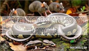 varied diet of small african mammals