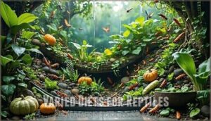 varied diets for reptiles
