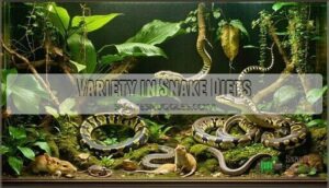 variety in snake diets