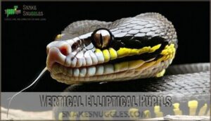 vertical elliptical pupils
