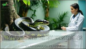 veterinary care for boa constrictors