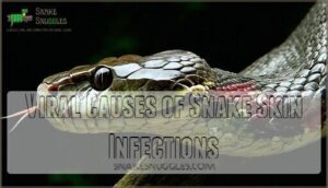 viral causes of snake skin infections