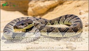 visual representation of the snake