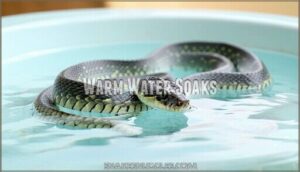 warm water soaks