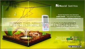 water and humidity management