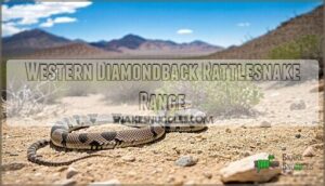 western diamondback rattlesnake range