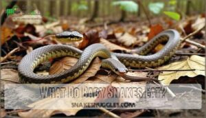 what do baby snakes eat