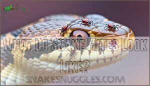 what do snake mites look like