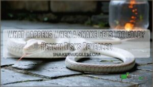 what happens when a snake gets too cold what happens when a snake gets too cold