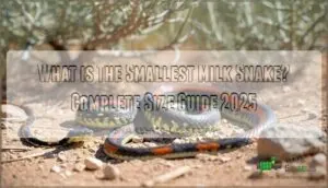 what is the smallest milk snake what is the smallest milk snake