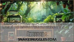 what to look for in ball python breeders