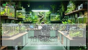 when to consult a breeder or expert