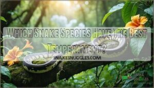 which snake species have the best temperament