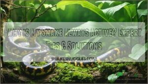 why is my snake always active?