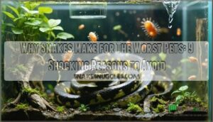 why snakes make for the worst pets