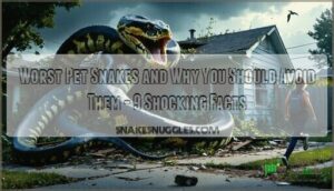 worst pet snakes and why you should avoid them