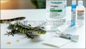 wound cleaning and infection control